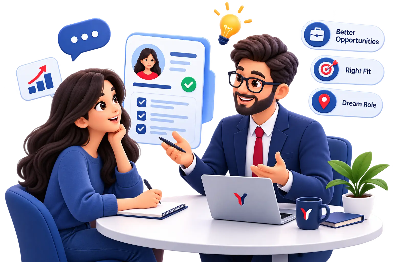 Contact illustration