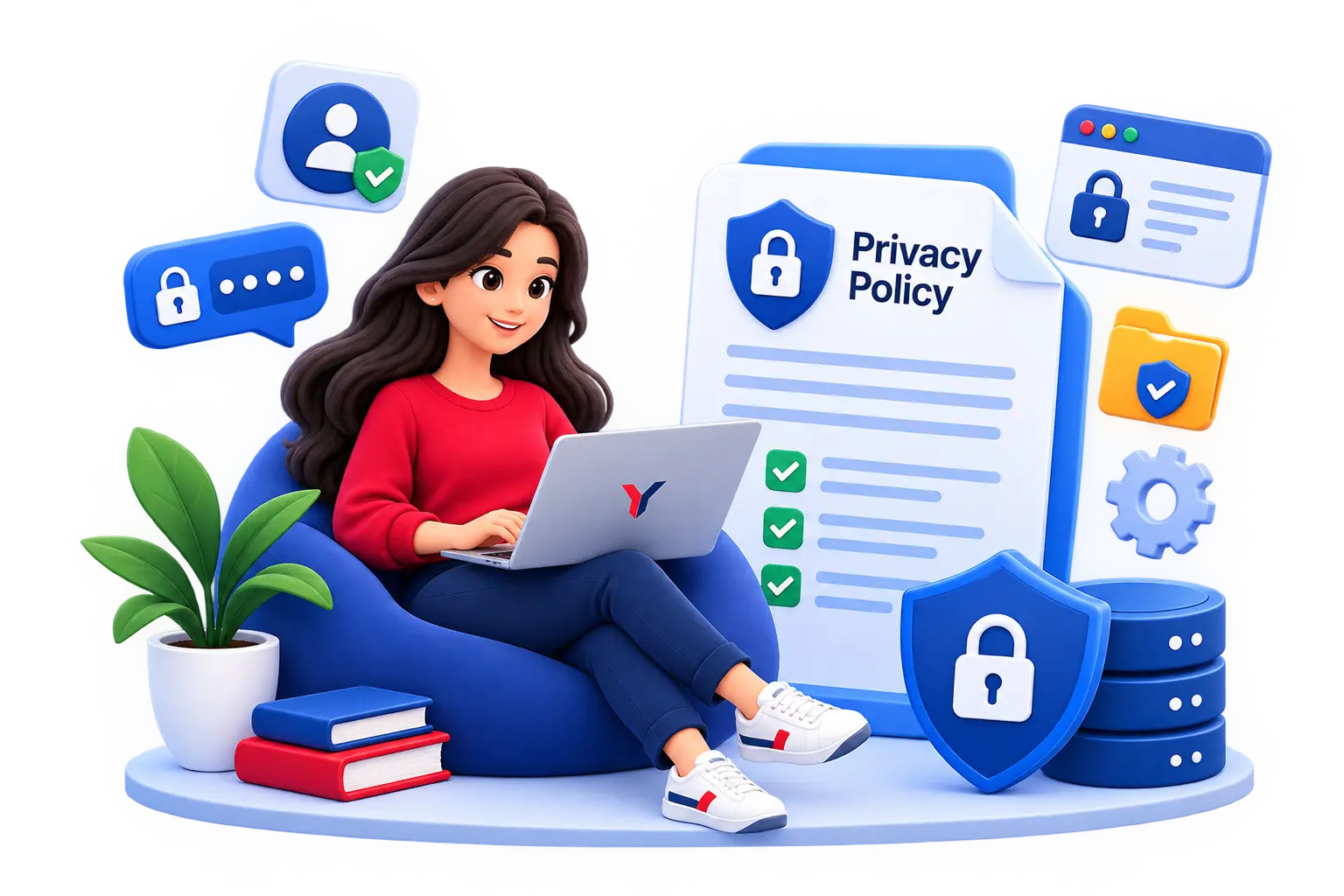 Privacy Policy illustration